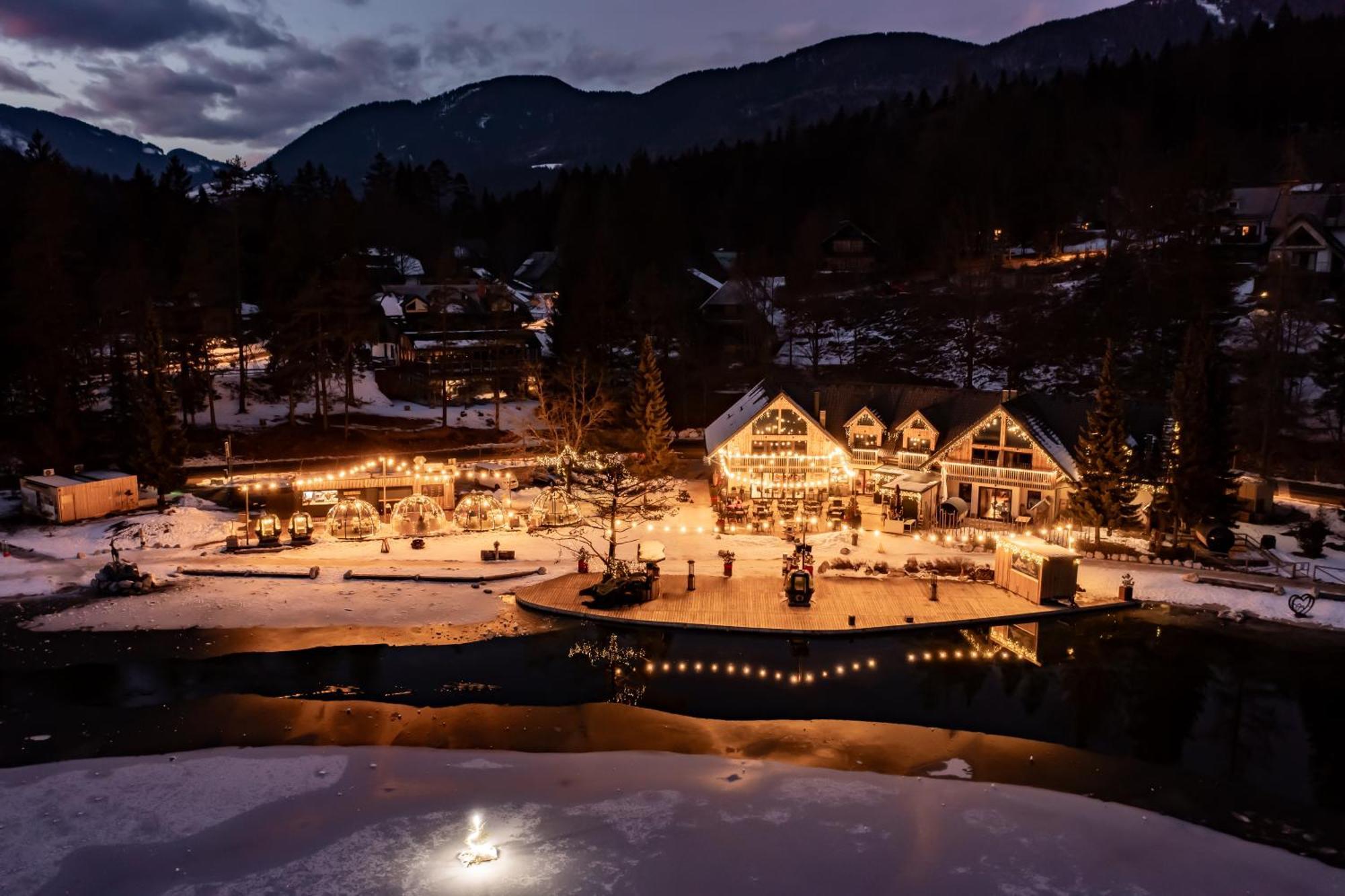 Jasna Chalet Resort Kranjska Gora Kültér fotó
