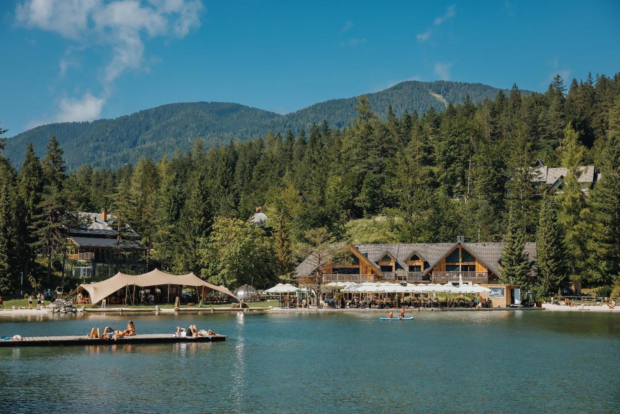 Jasna Chalet Resort Kranjska Gora Kültér fotó